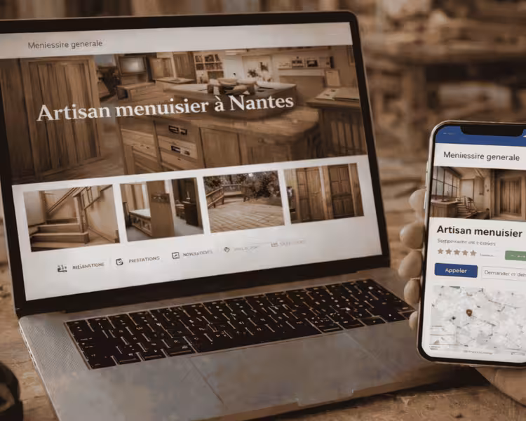 Le tarif site internet artisan